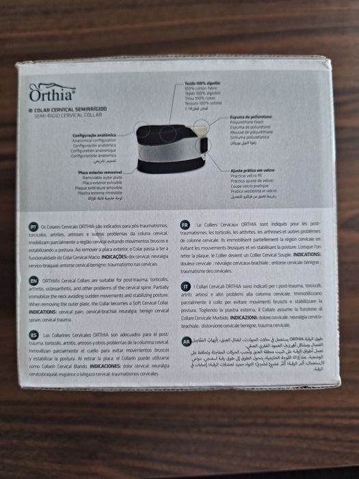 Colar Cervical Semi-Rígido Orthia