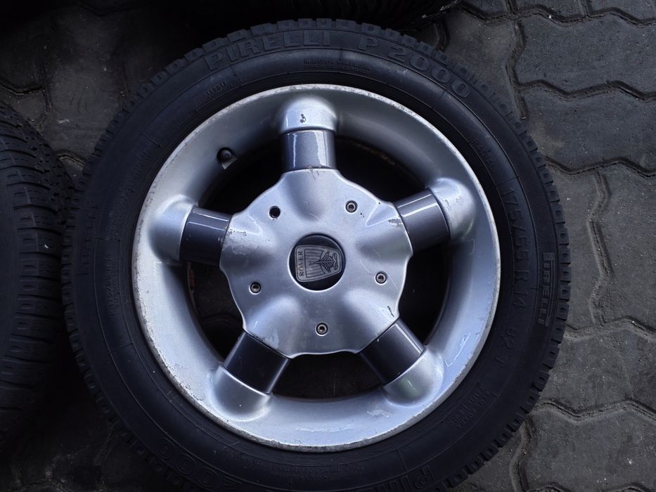 Jantes Rover R15 Com Pneus 175/55 Furação 4X100