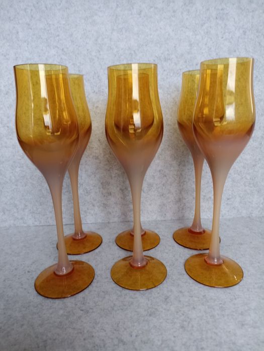 Kieliszki PRL, vintage, antyk, Horbowy