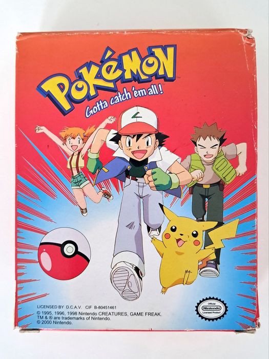 Agenda Pokémon Oficial Nova - Curious Pikachu (Nintendo, 2000)