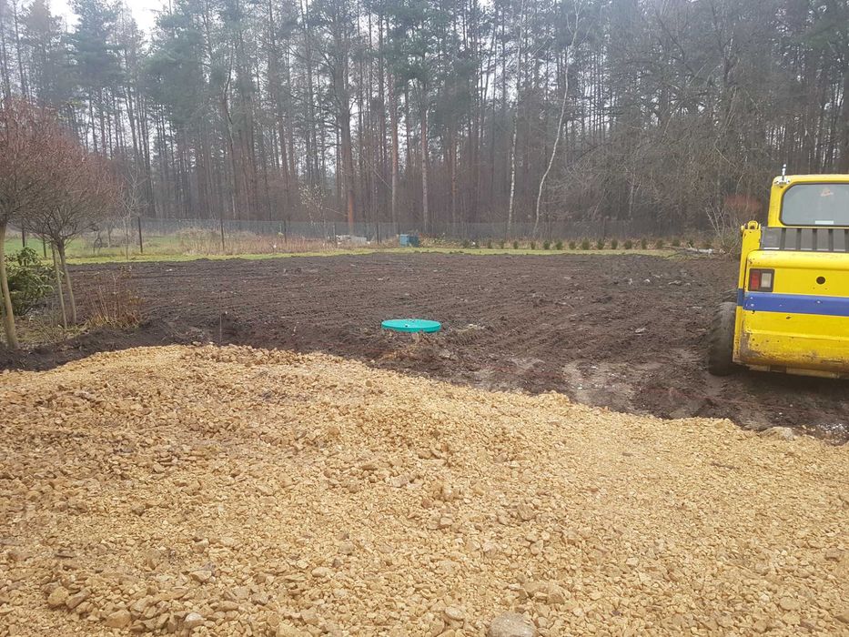 Równanie Terenu, Niwelacja Działki, Plantowanie Ziemi, Ziemia, Kamień