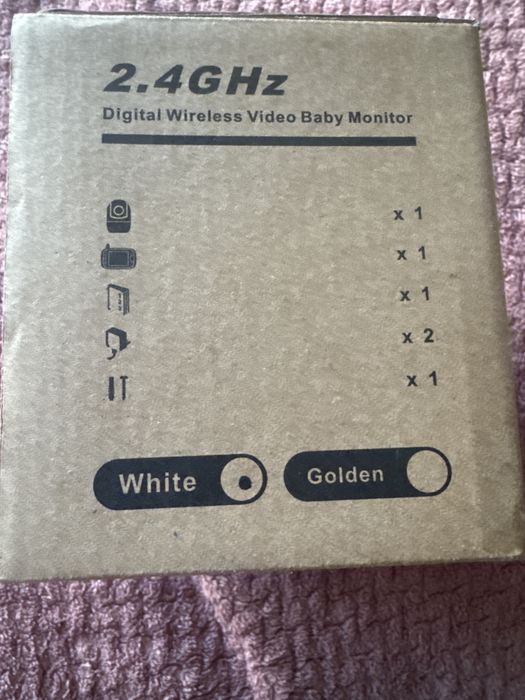 Elektroniczna niania HelloBaby model biały