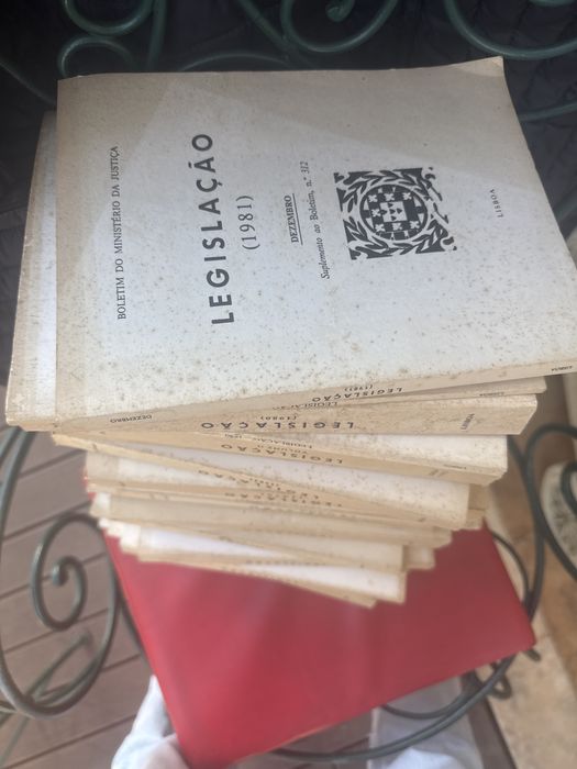 Boletins ministerio da justica - anos 80