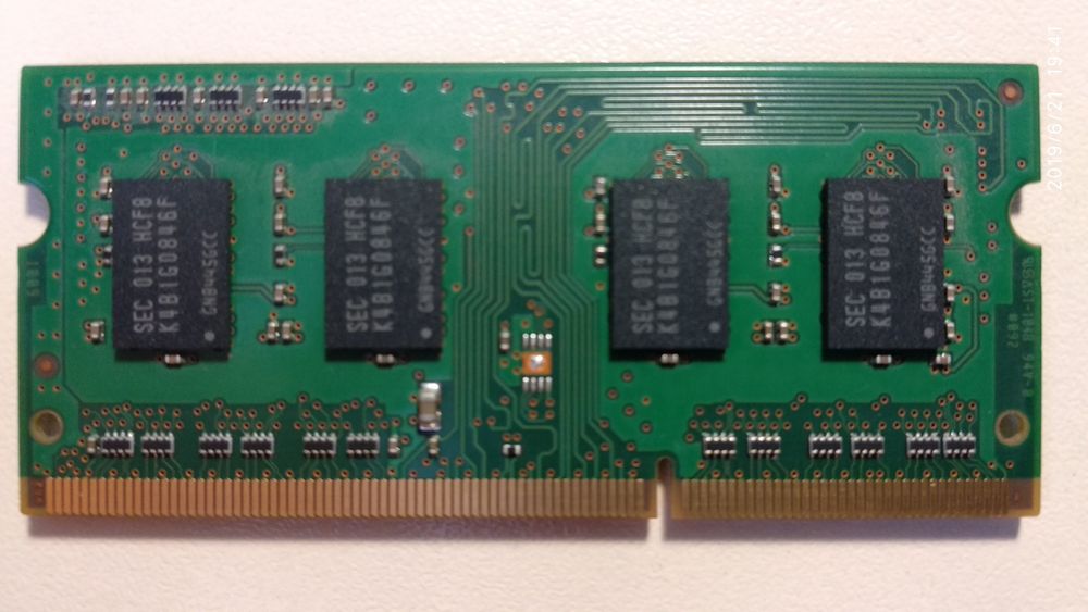 Оперативная память для ноутбука ddr-3 1R×8 PC3-8500s-07-10-zzz