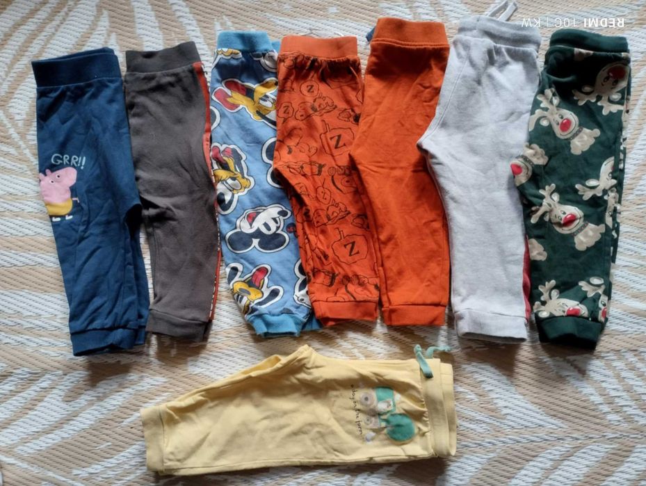 Paka ciuszków dla chłopca 86/92