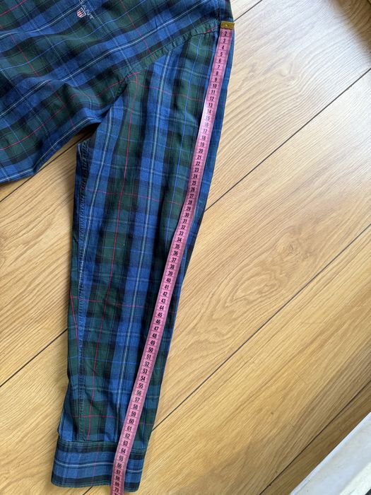 Gant Indigo Oxford koszula meska w kratke