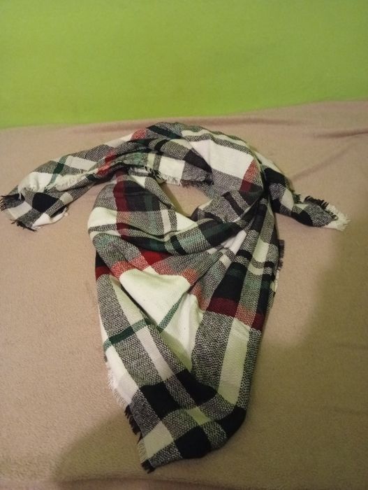 Ciepły szalik zimowy damski