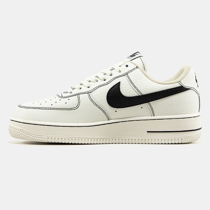 Кросівки Кроссовки Nike Air Force 1 White Black повсякденні