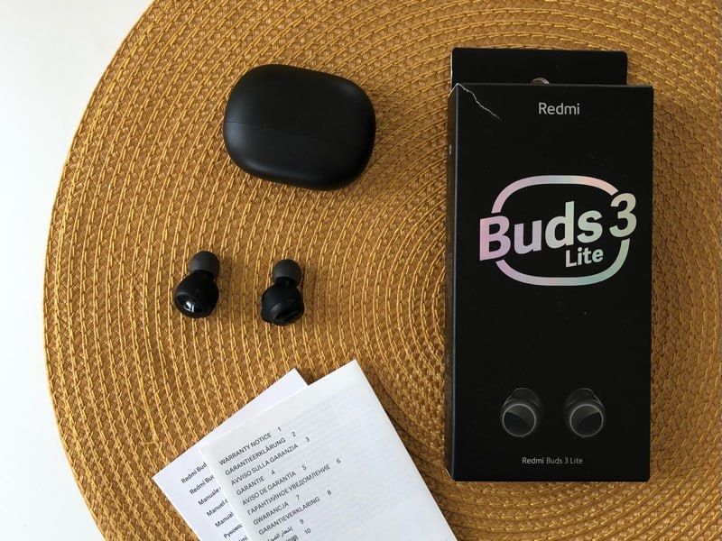 Xiaomi Redmi Buds 3 Lite Black