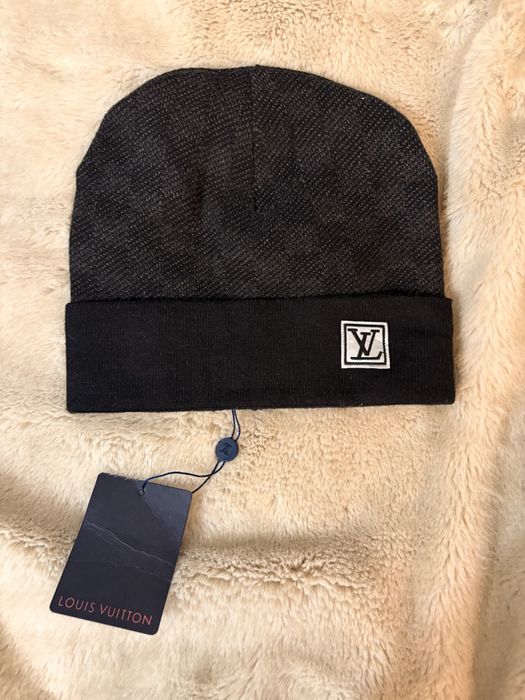 black LV beanie | czarna czapka LV