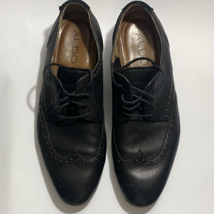 Sapatos Clássicos Aldo Pretos Tamanho 41 Bom Estado