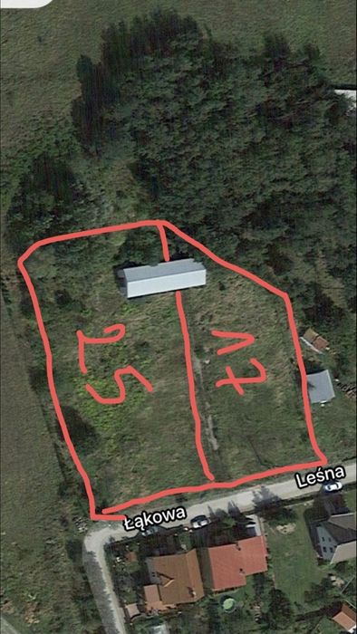 Sprzedam działkę budowlaną  42ary