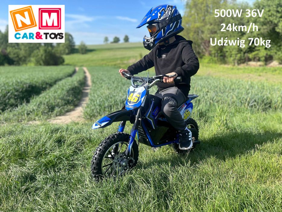 500W/36V 24km/h Motor Cross Auto na akumulator Pojazd Autko dla dzieci