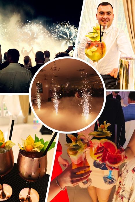 BARMAN NA WESELE / Event Mobilny Drink Bar, Rollbar, Prosecco Riksza
