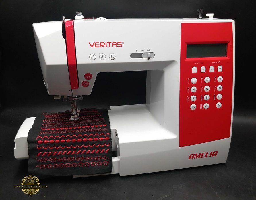 Maszyna do szycia Veritas 90 ściegów hafty obcinanie niciGWARANCJA ROK