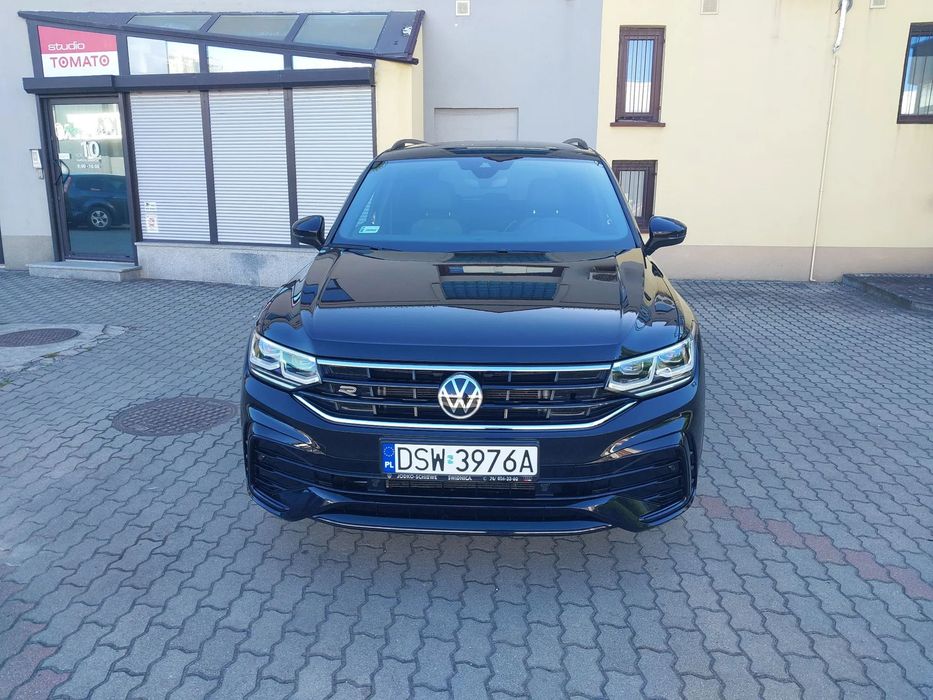 Volkswagen Tiguan Piękny Tiguan R-Line 100% bezwypadkowy