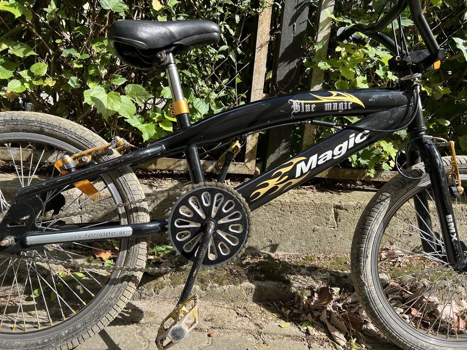 Rower BMX Blue Magic