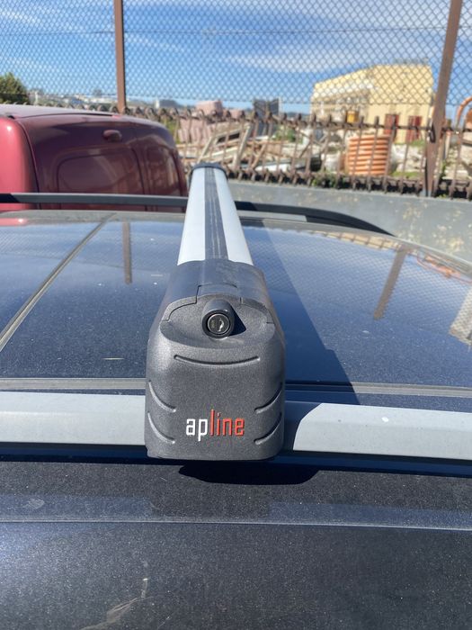 Barras de tejadilho Apline universais com chave