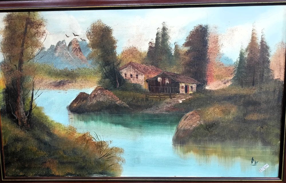 Quadro Óleo Sobre Tela