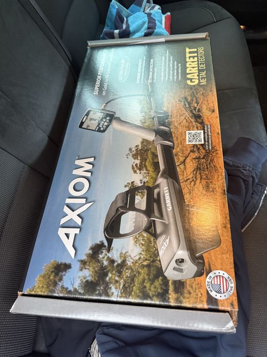 Detetor de metais garret Axion