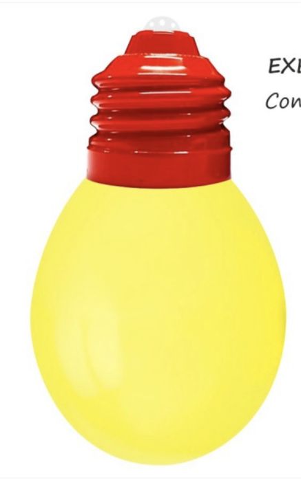 Suporte balão lâmpada como novo