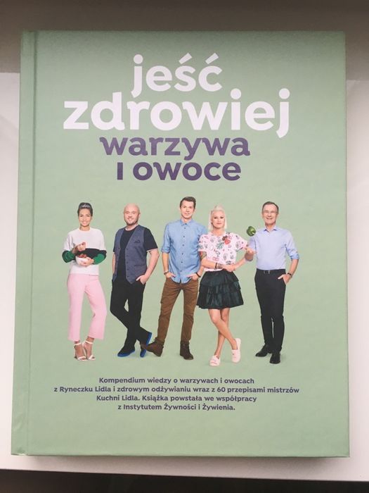 Książka „Jedz zdrowiej” z Lidl