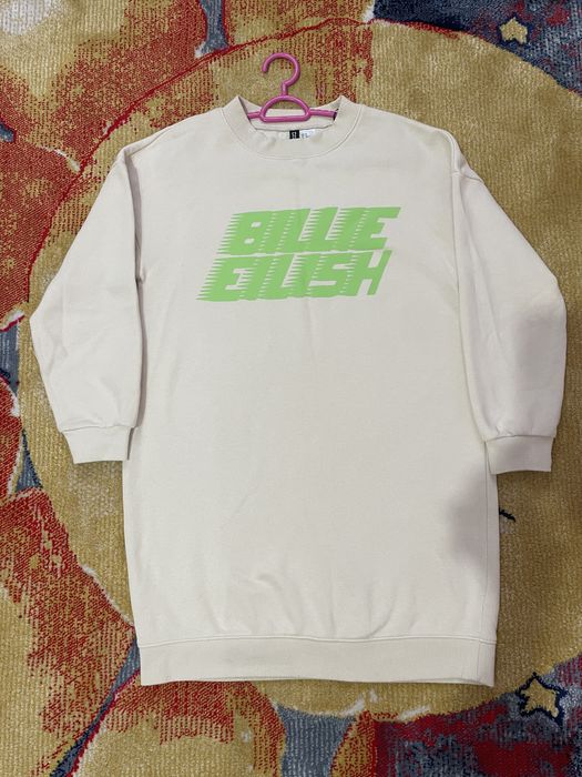 Свитшот платье oversize для беременных Billie Eilish H&M  Divided