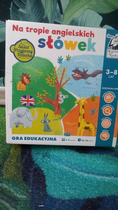 Na tropie angielskich słówek, Kapitan Nauka, gra edukacyjna