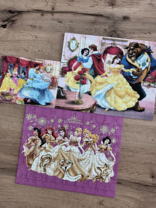 Puzzle zestaw księżnikczki Disney