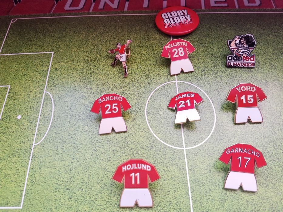 Manchester United  orginalne przypinki