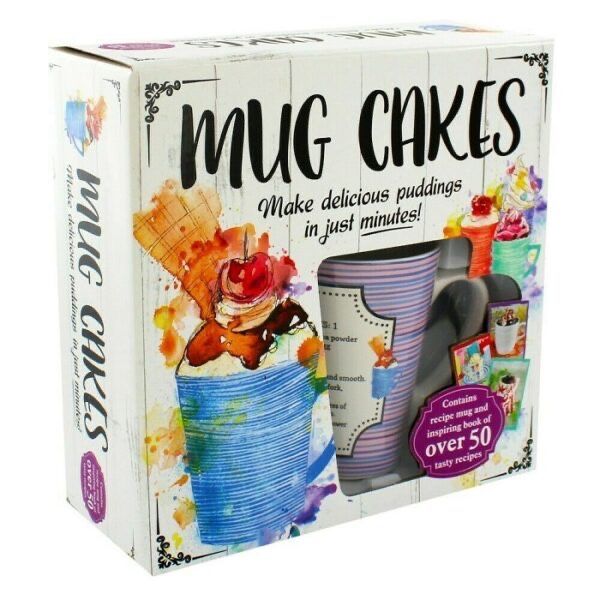 Подарунок кружка та книга рецептів Mug Cakes