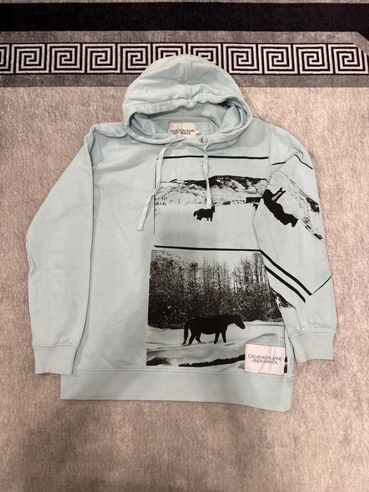 худи raf simons x calvin klein andy warhol 205w39nyc