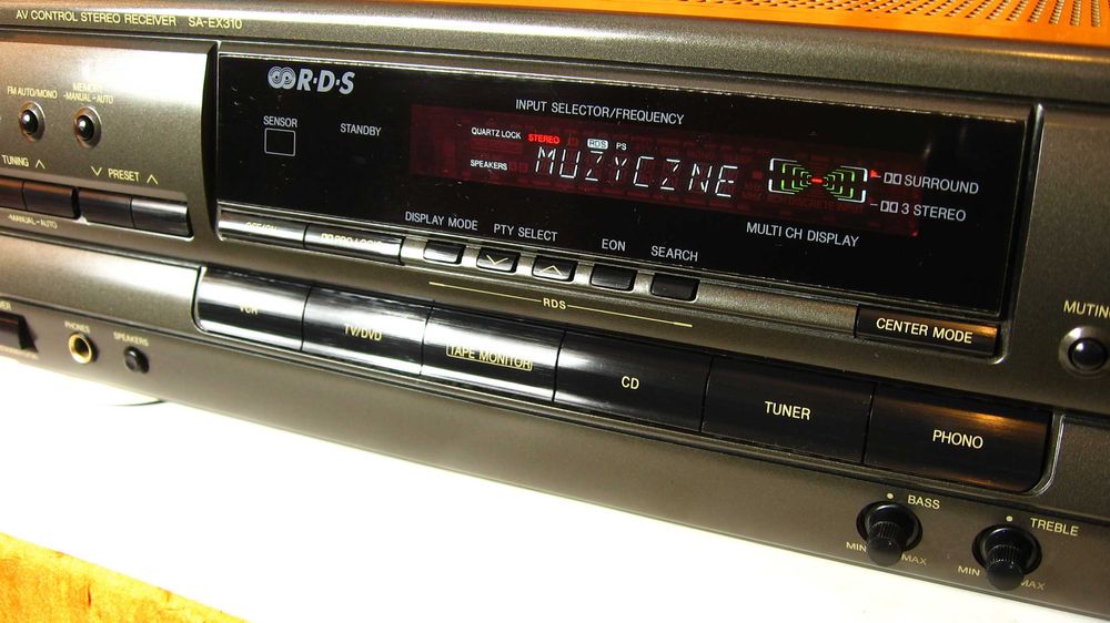 TECHNICS SA-EX310 japoński Amplituner wzmacniacz z rds jak nowy