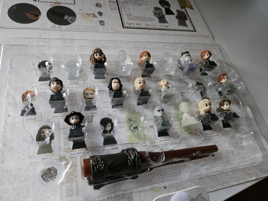 Figurki Harry Potter ze stokrotki
