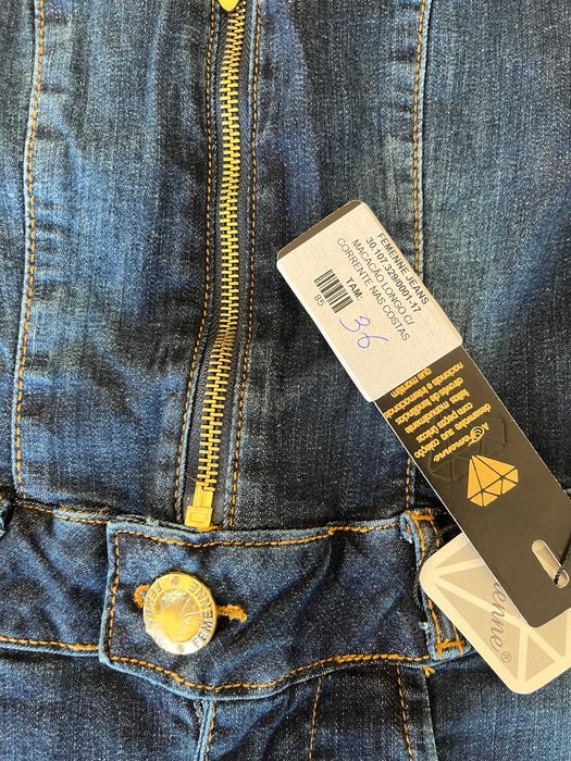 macacão Femenne jeans deluxe