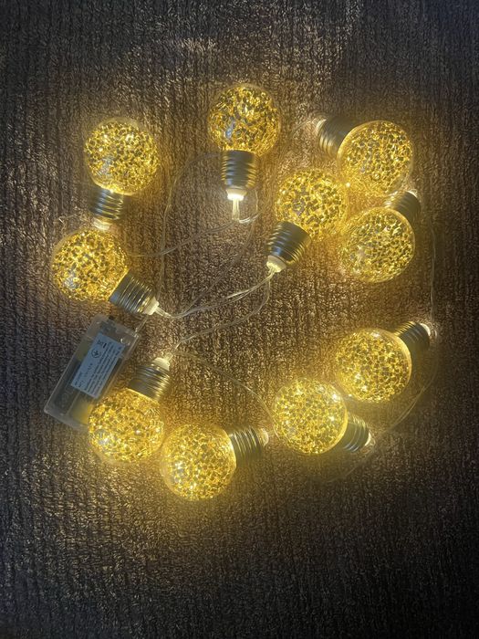 Шарики, гирлянда, лед , ялинка,декоративна гірлянда, led, підсвітка