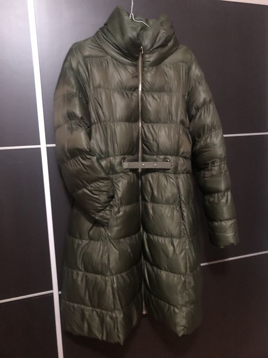 Kispo-sobretudo muito leve e fofinho cor verde azeitona