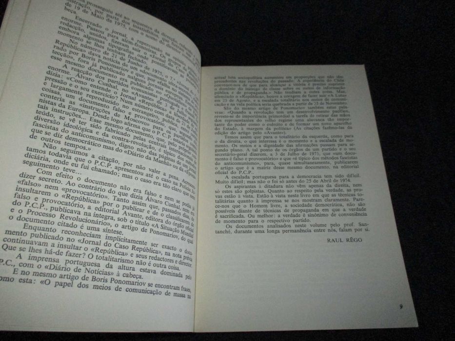 Livro Uma Revolução Falhada Gioacchino Santanché