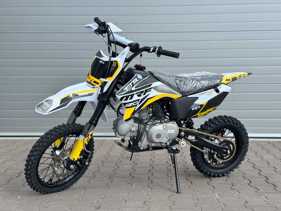 NOWY Pit Bike Cross KAYO MRF 120 TTR ESTART | Easy Start Bez Sprzęgła