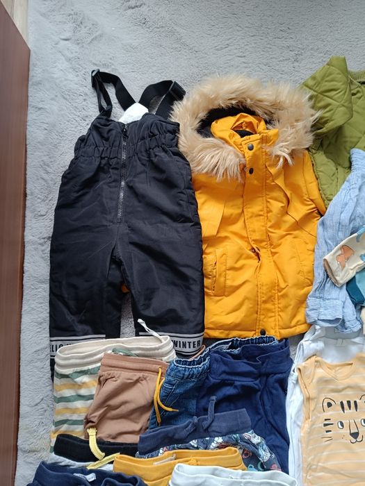 Paka ubrań dla chłopca rozmiar 86