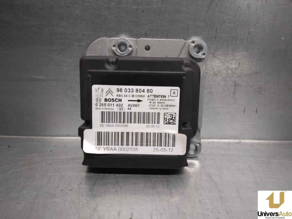CENTRALINA AIRBAG PEUGEOT 208 2017 -9803380480