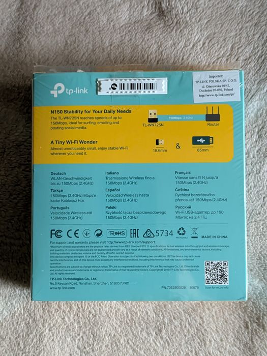 Karta sieciowa USB TP-LINK TL-WN725N