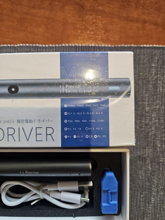 Mini Electric Screwdriver 28 in 1 — Aparafusadora Elétrica de Precisão 28 em 1