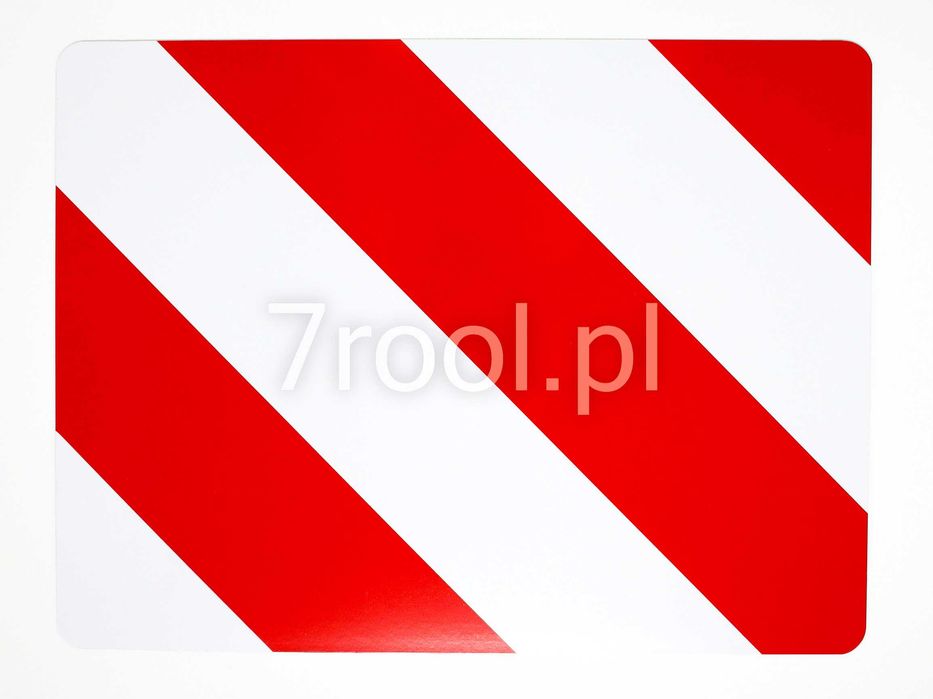 Tablice ponadgabarytowe bez oświetlenia, 423 x 282 mm