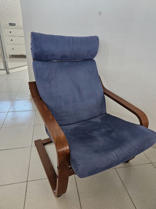 Poltrona com banco ikea