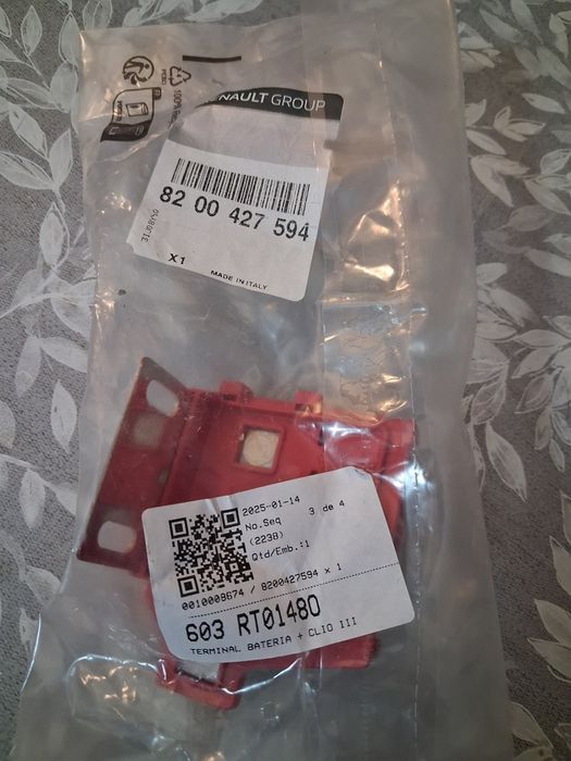 Terminal de bateria Renault Clio3