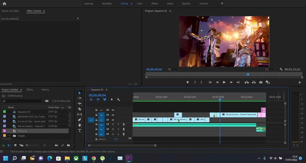 Editor de Vídeo Profissional | Trailers, AMVs, YouTube, Histórias