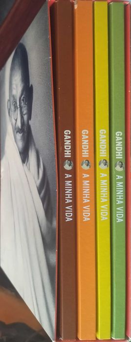 Gandhi A minha vida e as minhas experiências com a verdade, 4 Livros