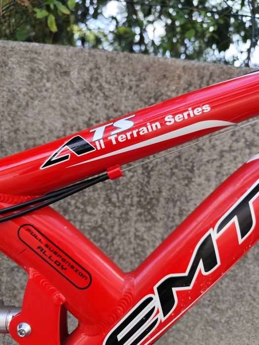 Bicicleta EMT ATS II Terrain Series 26" Full Suspension – Alumínio – BTT