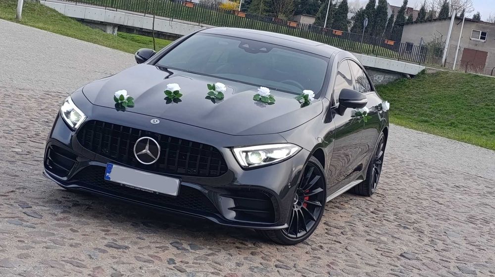 Wyjątkowy Mercedes CLS AMG do ślubu